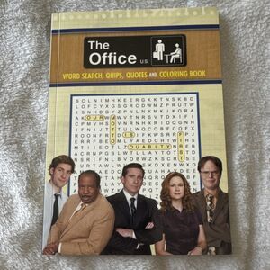 The Office U.S. Word Search Paperback Games & Activities Quotes Coloring Book